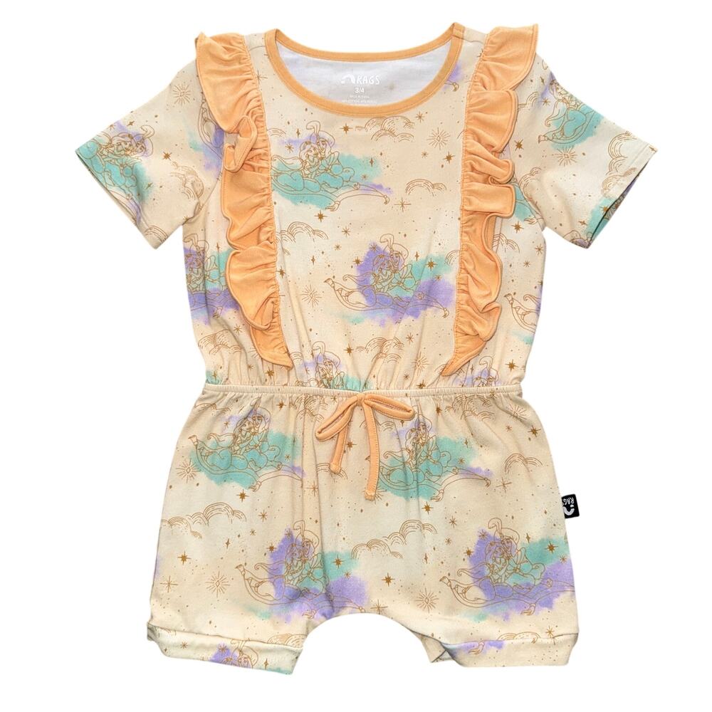 RAGS x Disney Aladdin romper 3/4T | HSA HTF Limited-Edition SOLD OUT